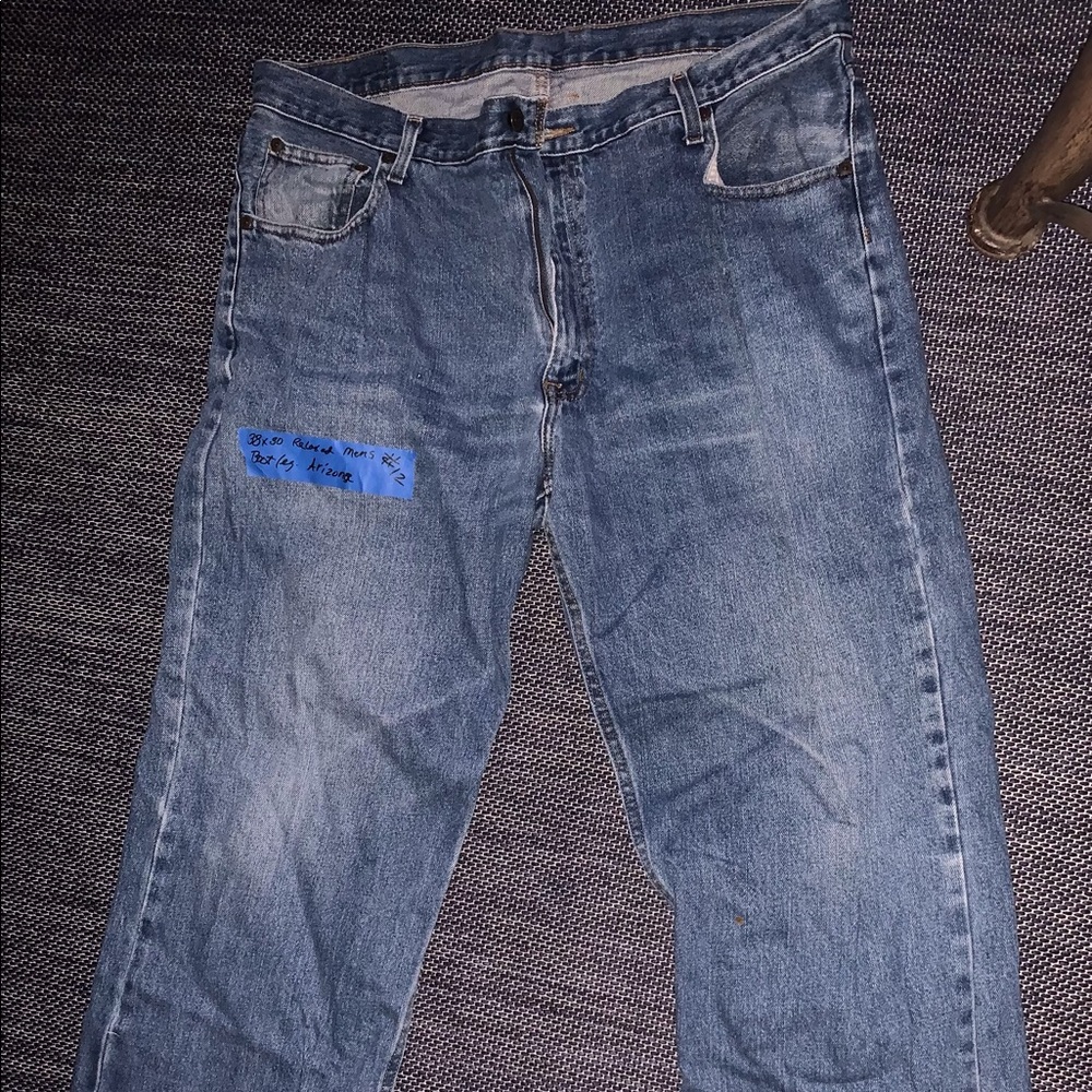 5-pairs 38x30 5 pair 38x 32 2 pr 40x32    $10 EACH PAIR